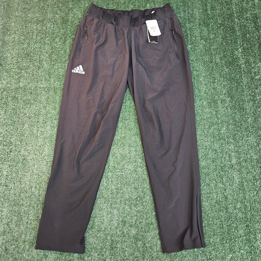 Adidas Women's Under the Lights Woven Warm Up Training Pants Black SZ M FP9759
